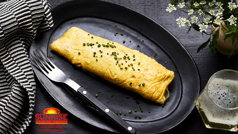 trứng omelet Thực đơn ăn kiêng giảm cân mẫu cho mọi người