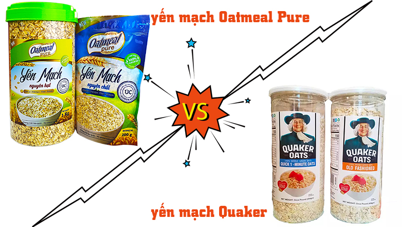 yến mạch úc oatmeal pure